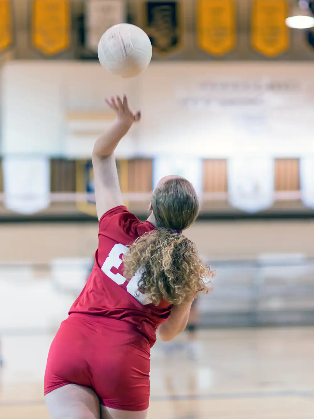 Female volleyball player