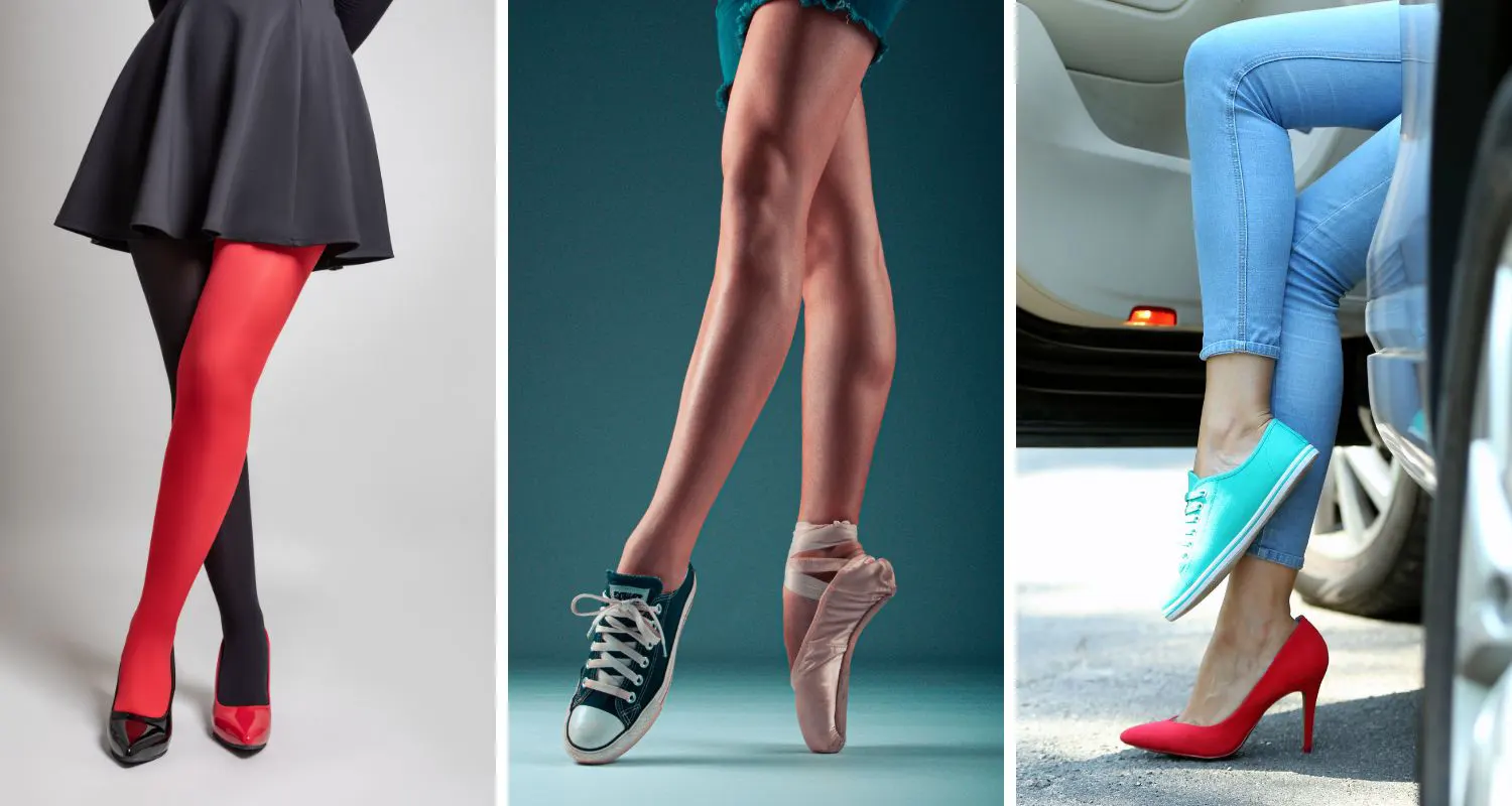 Why Are Girls Wearing Two Different Shoes?