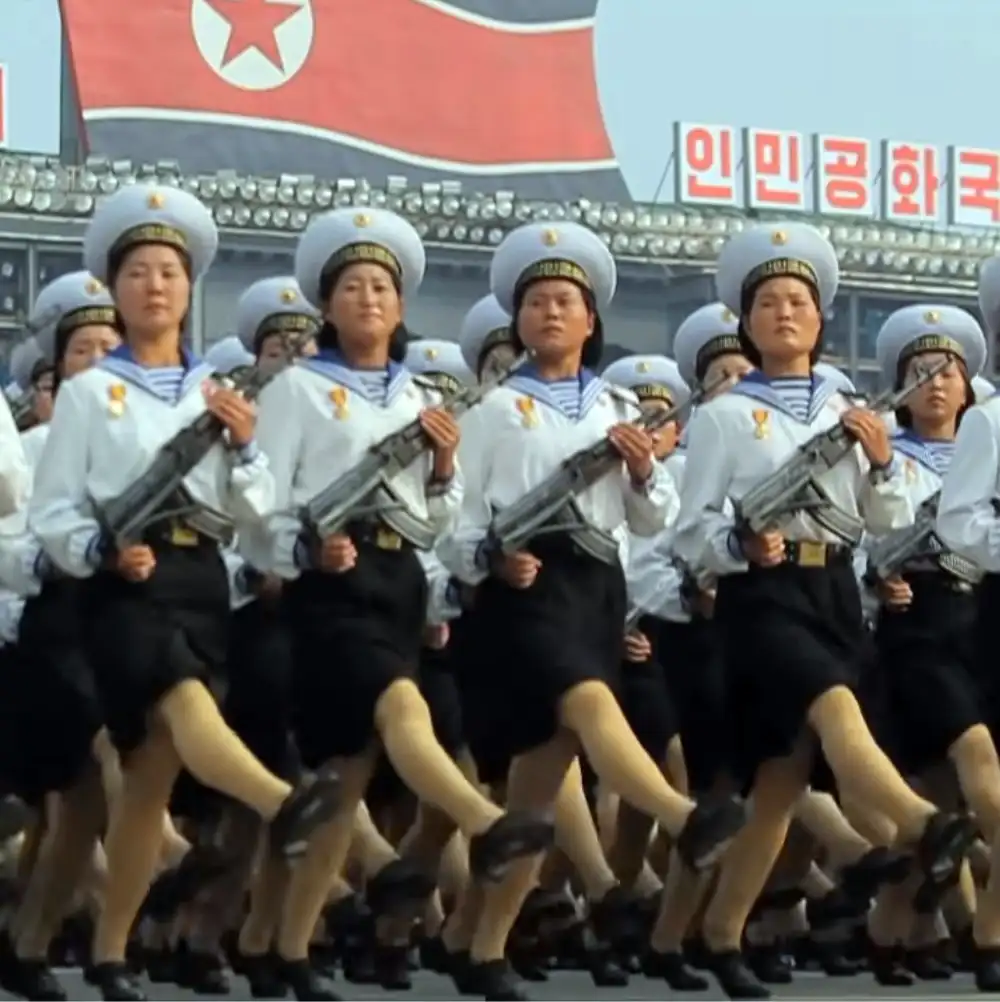 North Korean Female Soldiers