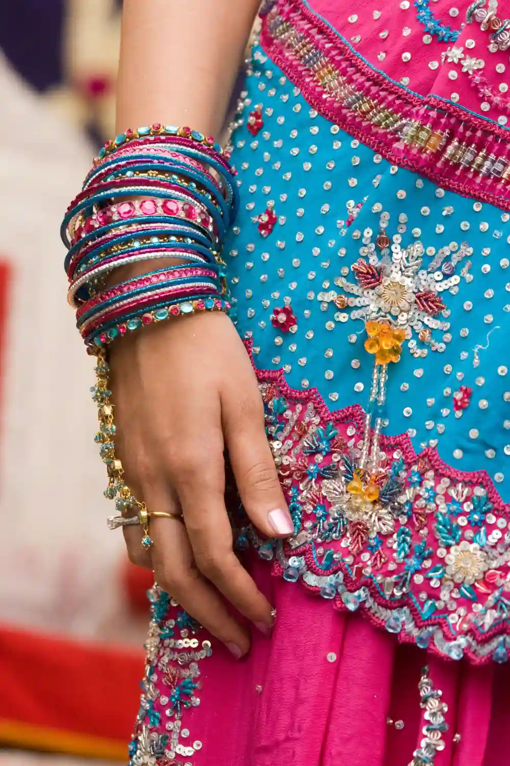 Bangles and Sari