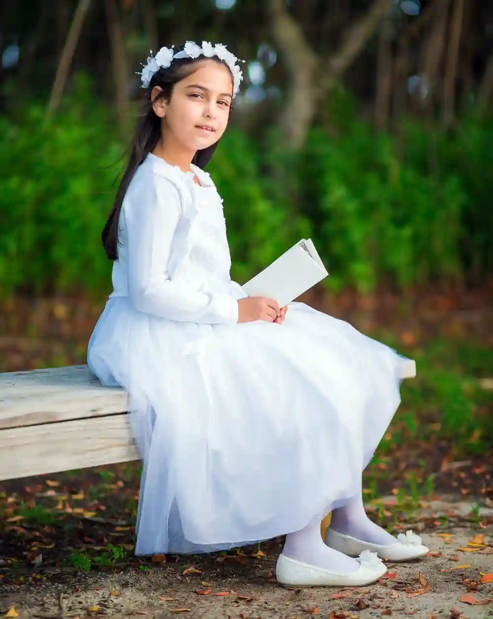 First Communion girl