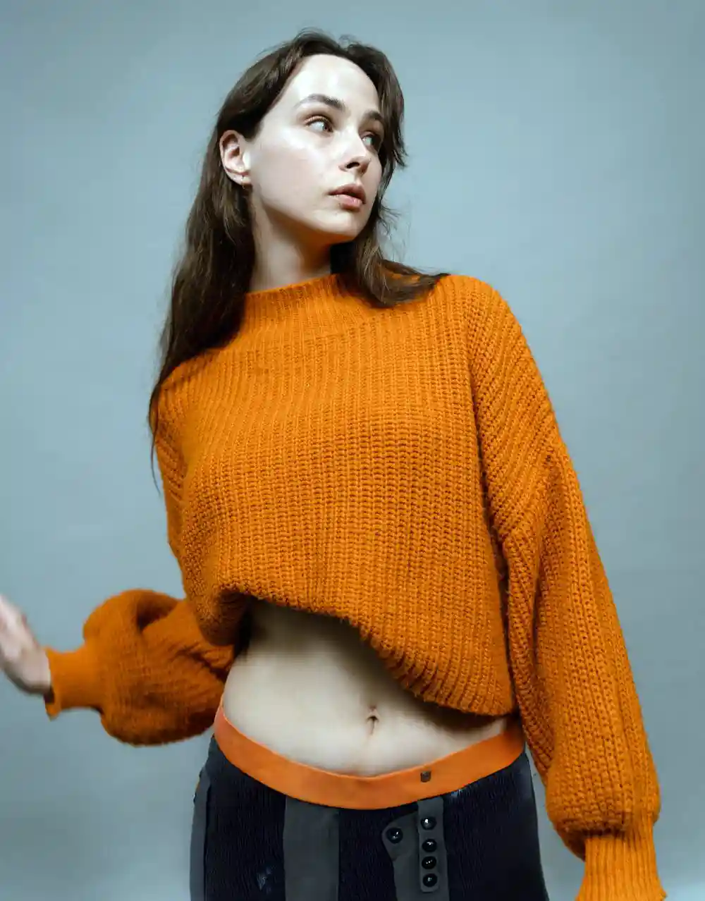 Chunky knit sweater