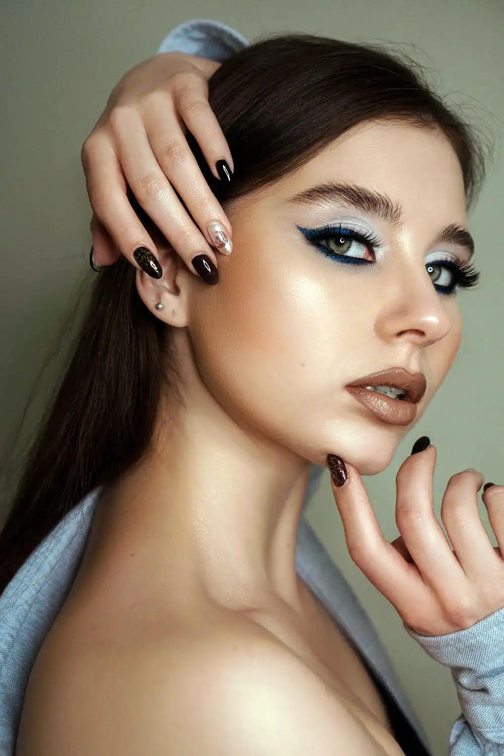 Woman Wearing Beautiful Make-up